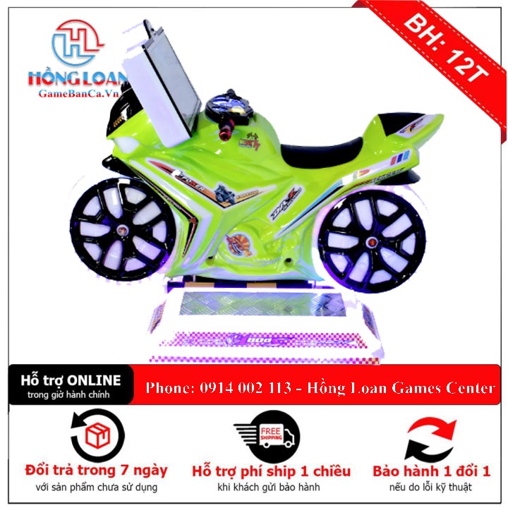 Trò chơi đua xe mô tô Arcade vận hành bằng đồng xu